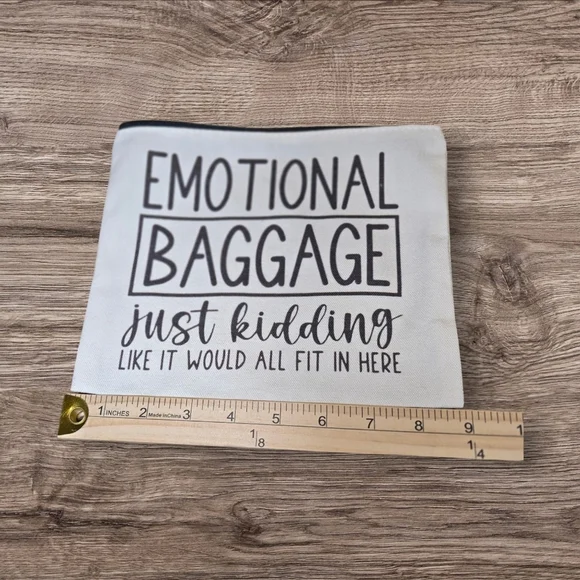 Emotional Baggage Make Up bag/Organizational Bag - Picture 3 of 4